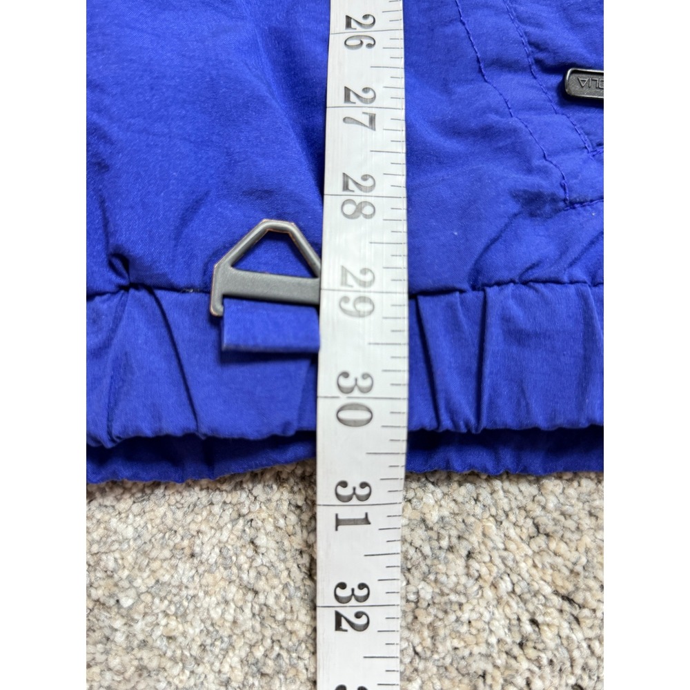 Vintage Tyrolia Skiwear by Head Blue Anorak Pullover Jacket Mens Large Hooded - Picture 8 of 9